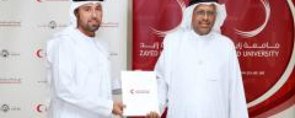 Zayed University And Red Crescent Support Underprivileged Students