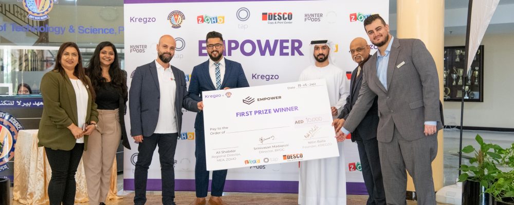 Kregzo & BITS Pilani Dubai Co-Organize ‘EMPOWER 2022’ A Unique Event Launching Student Startups To Success