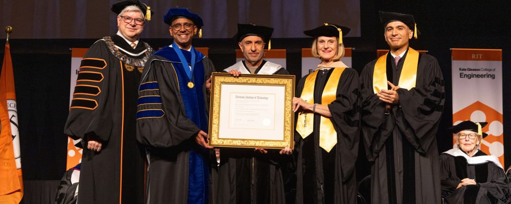 RIT Awards Honorary Doctorate To Dr. Mohammed Al Zarooni For Advancing Innovation And The Knowledge Economy