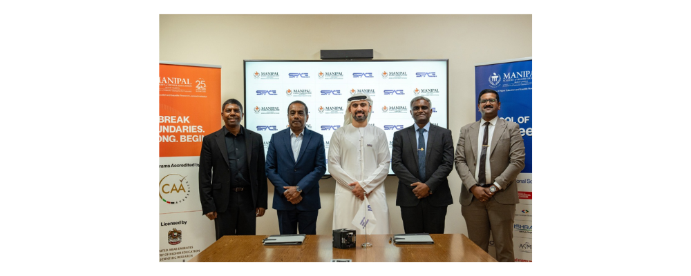 Manipal Academy Of Higher Education (MAHE) Dubai And SpacePoint Partner To Develop Satellite Development Lab For Hands-On Space Engineering Education