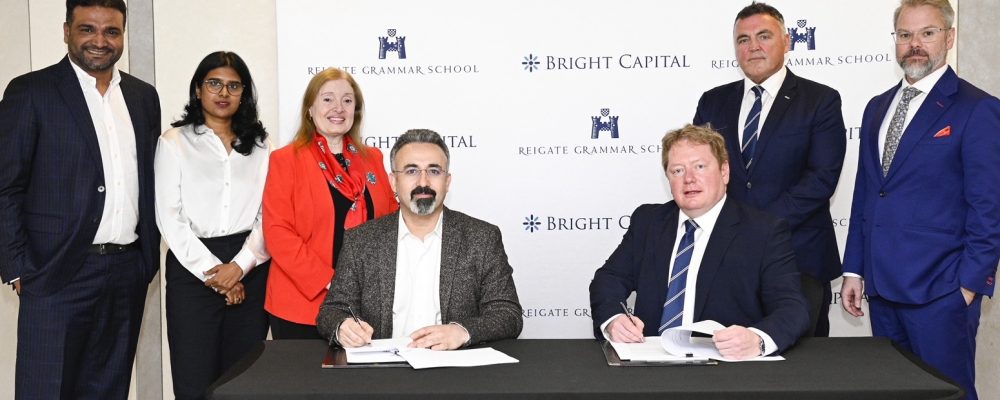 Bright Capital Investment Signs Agreement With Leading UK School, Reigate Grammar School To Establish A Group Of Premium British Schools In The UAE