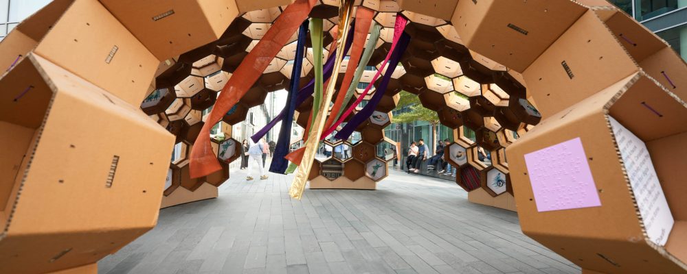 Canadian University Dubai students unveil Dome of Inclusion during Dubai Design Week